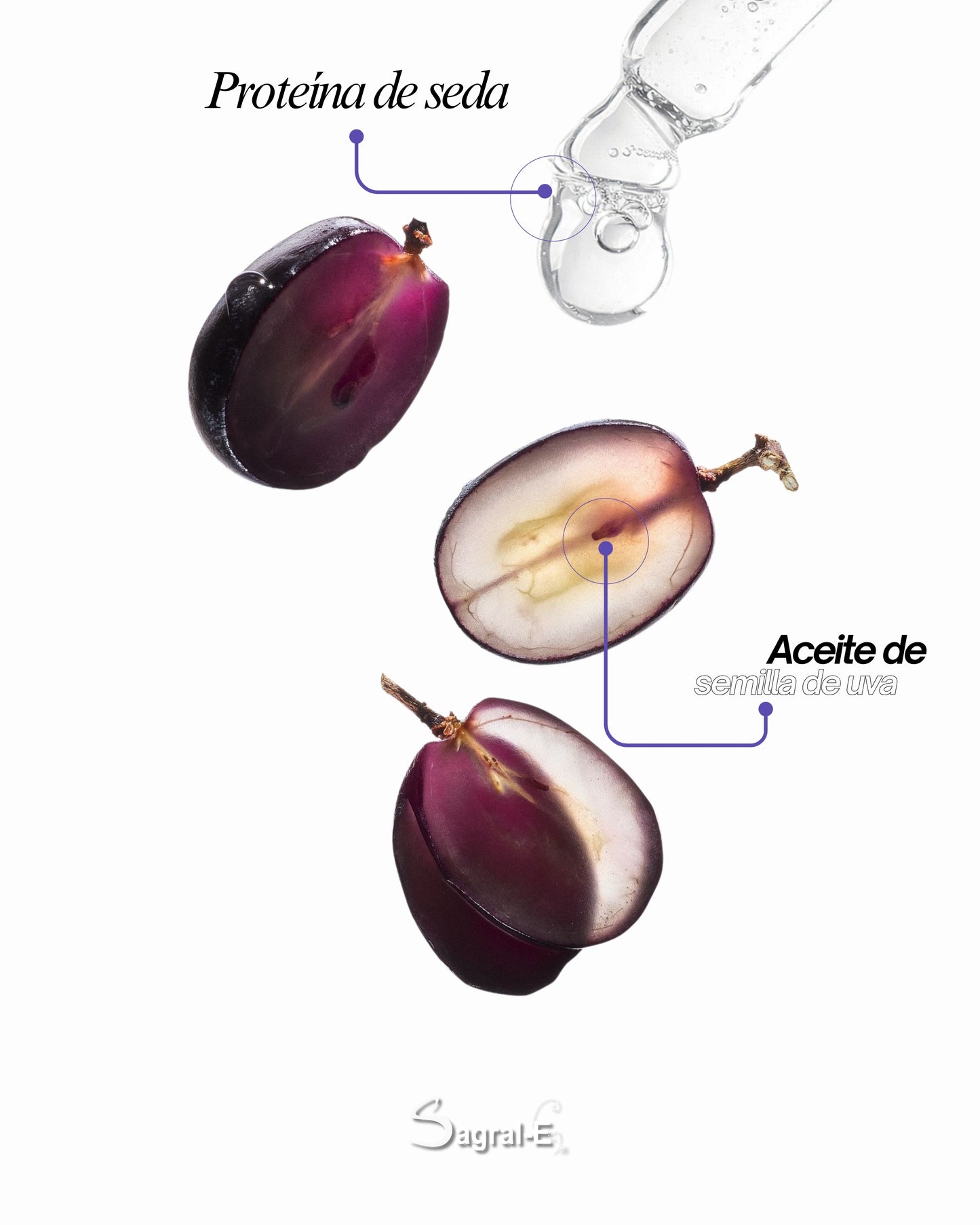 Gotas de Seda de Uva Paso 3