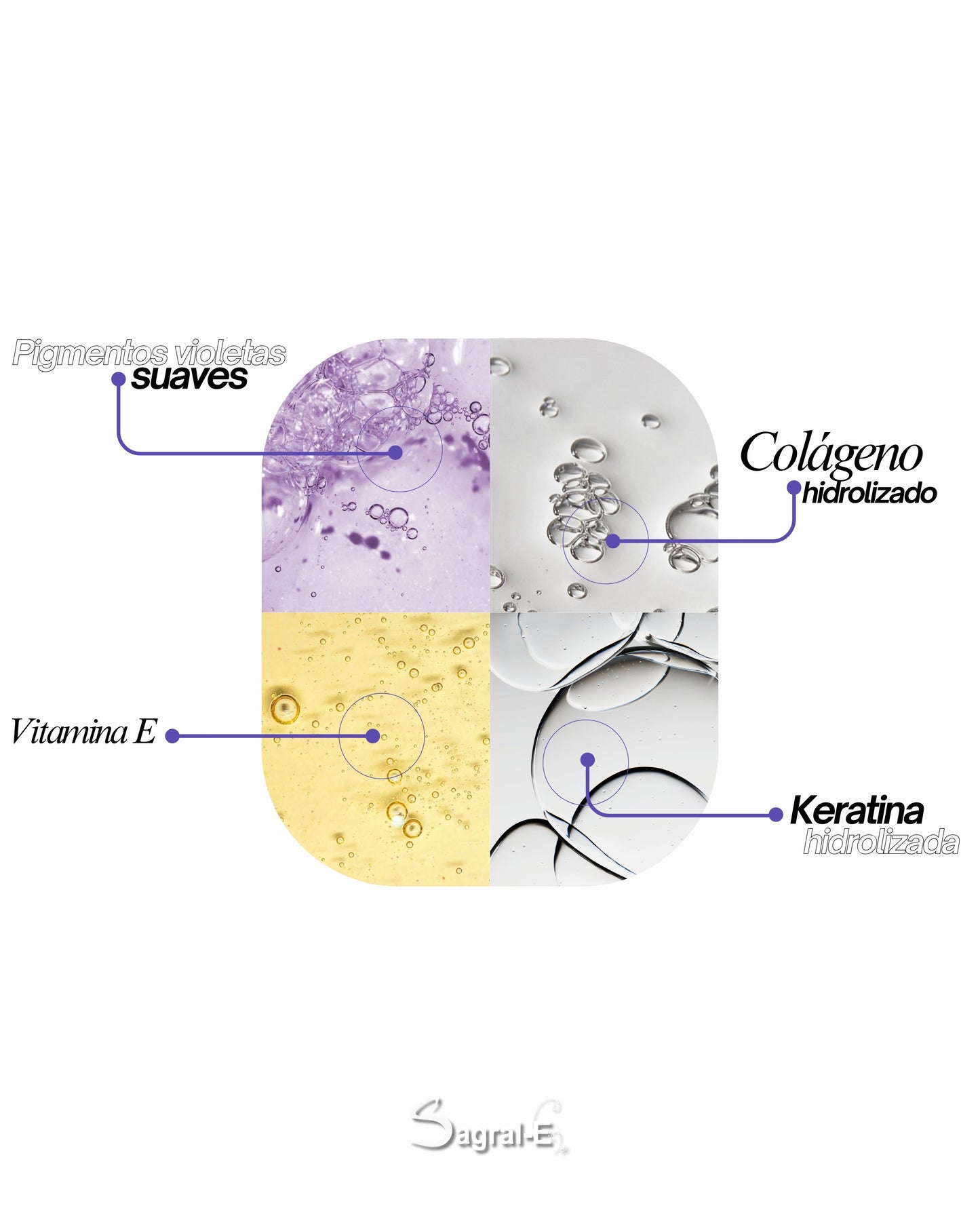 Bifásico Hidratante Violeta Paso 3
