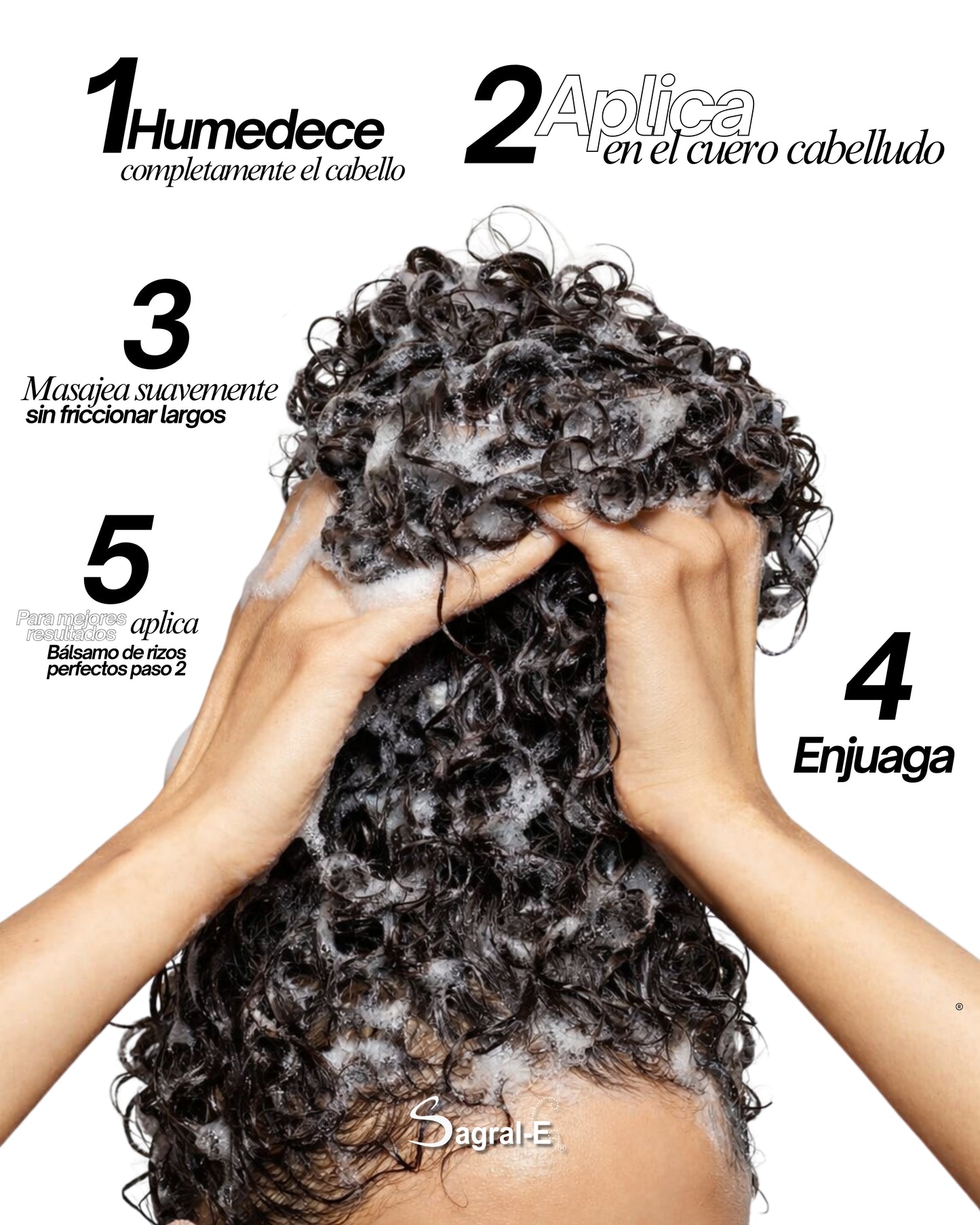 Shampoo Rizos Perfectos Paso 1